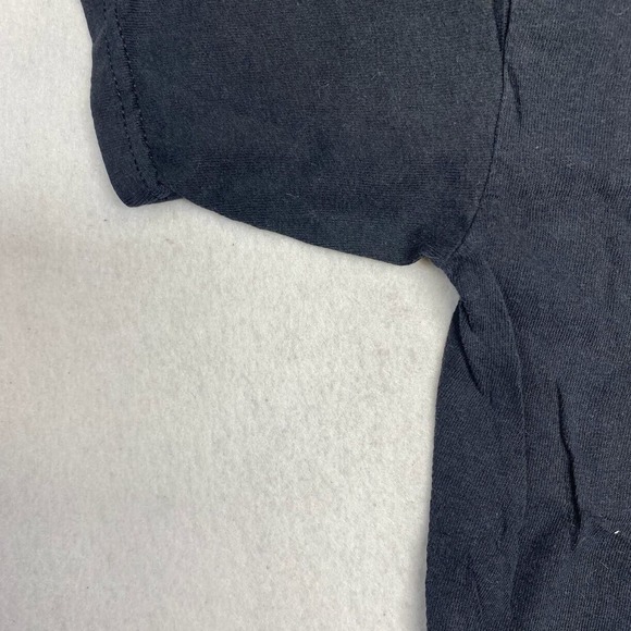 Johnny Cash Man In Black Tee Thrifted Vintage Style Size L - Picture 3 of 10